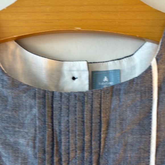 GAP Blue Sleeveless Scoop Neck Sundress - Picture 3 of 3